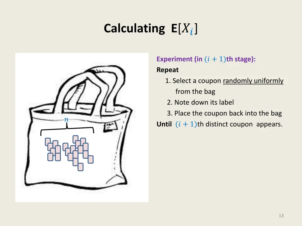 calculating e