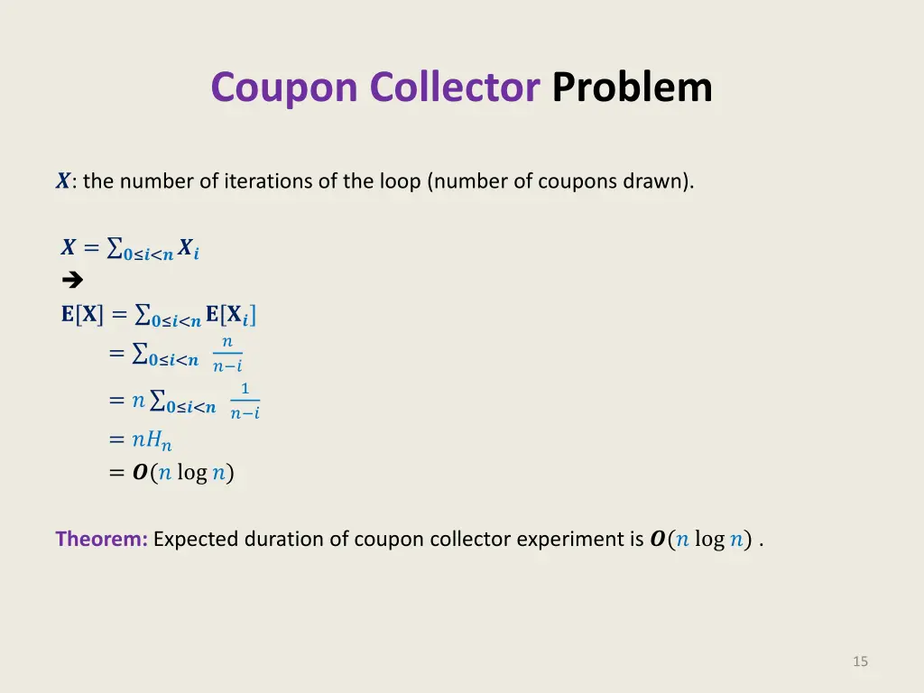 coupon collector problem 7