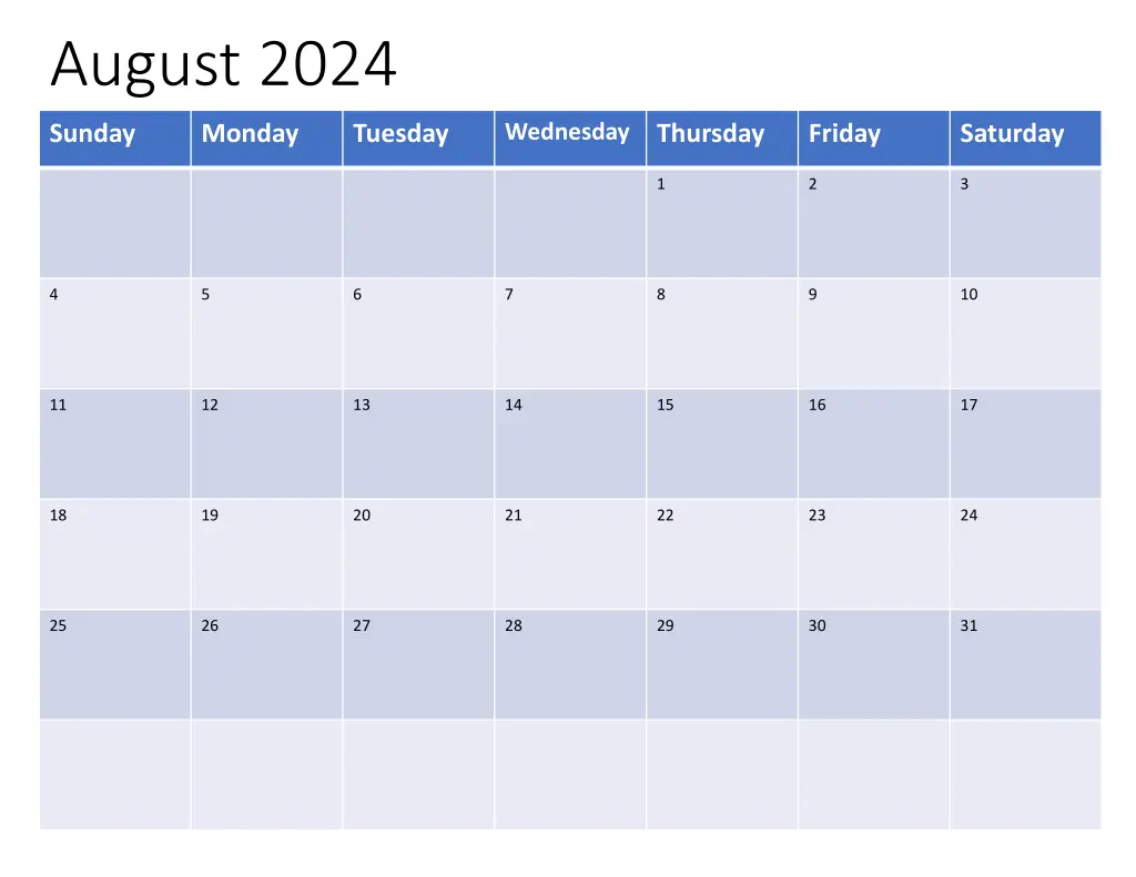 august 2024