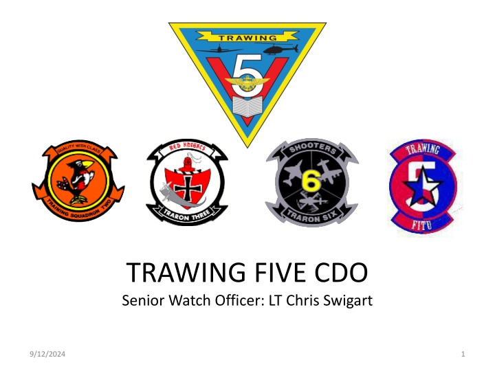 trawing five cdo senior watch officer lt chris