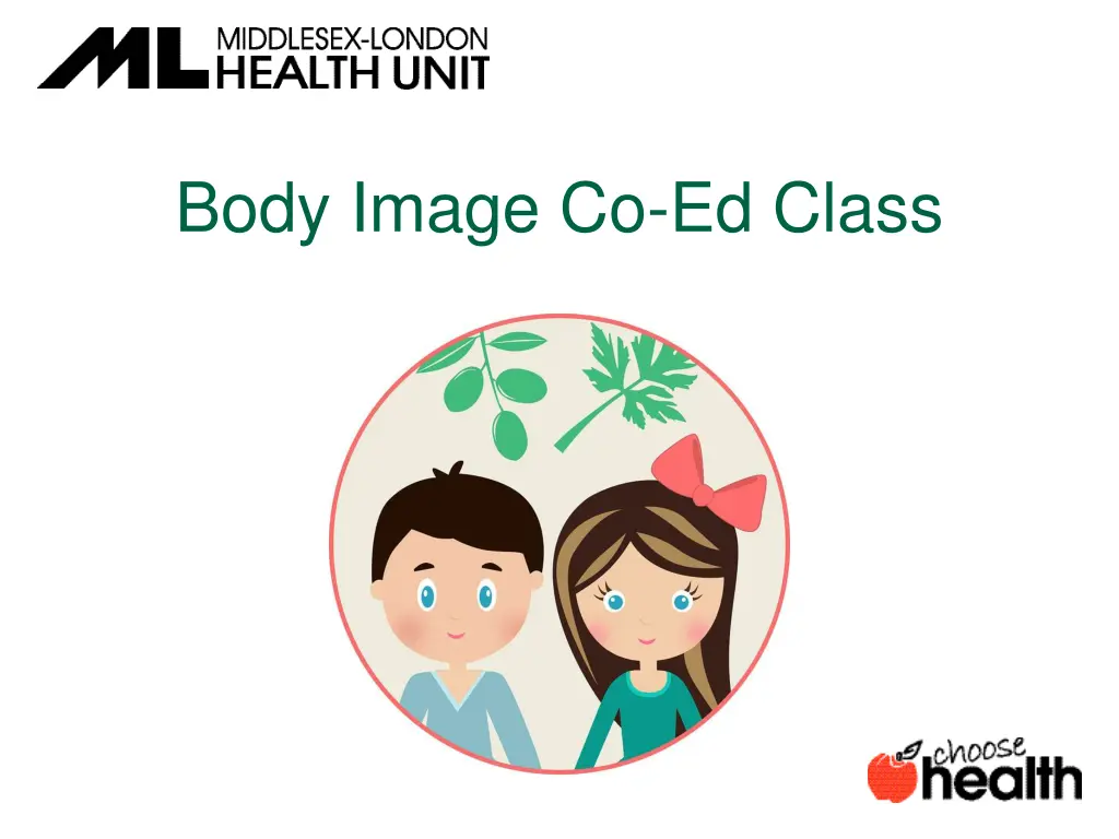 body image co ed class