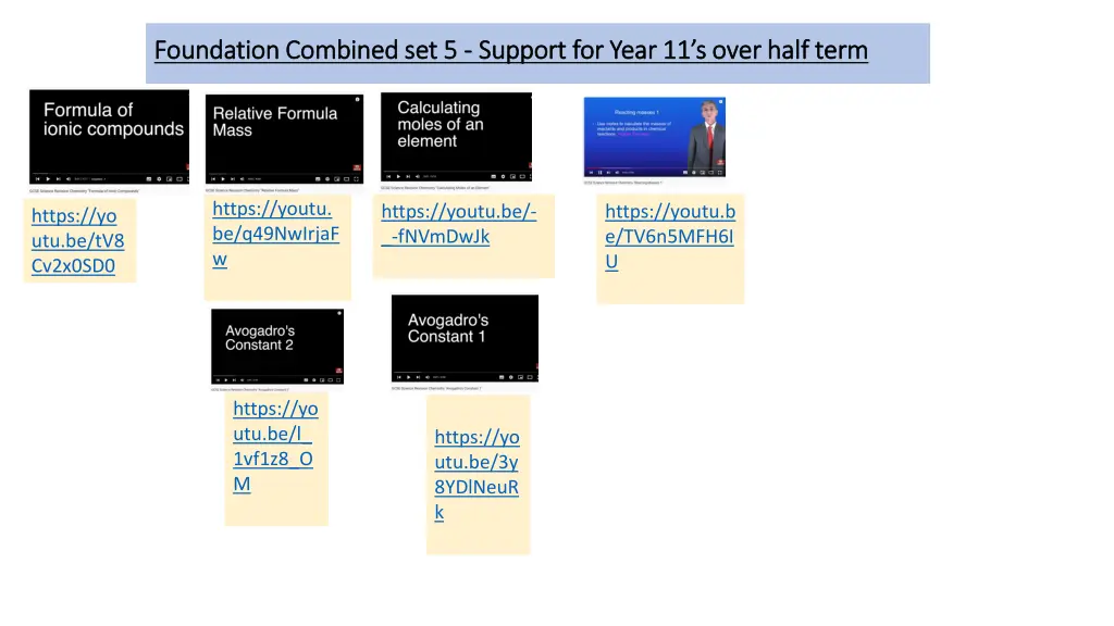 foundation combined set 5 foundation combined