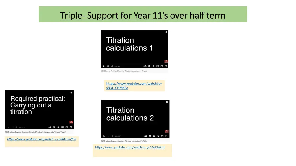 triple triple support for year 11 s over half 1