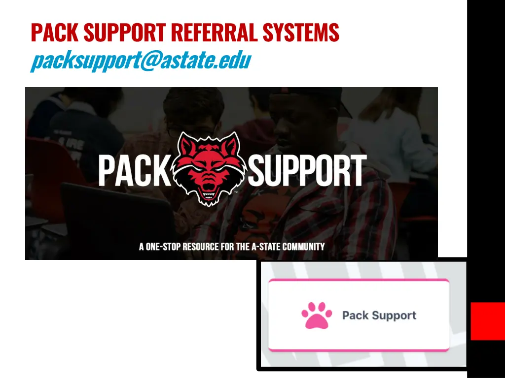 pack support referral systems packsupport@astate