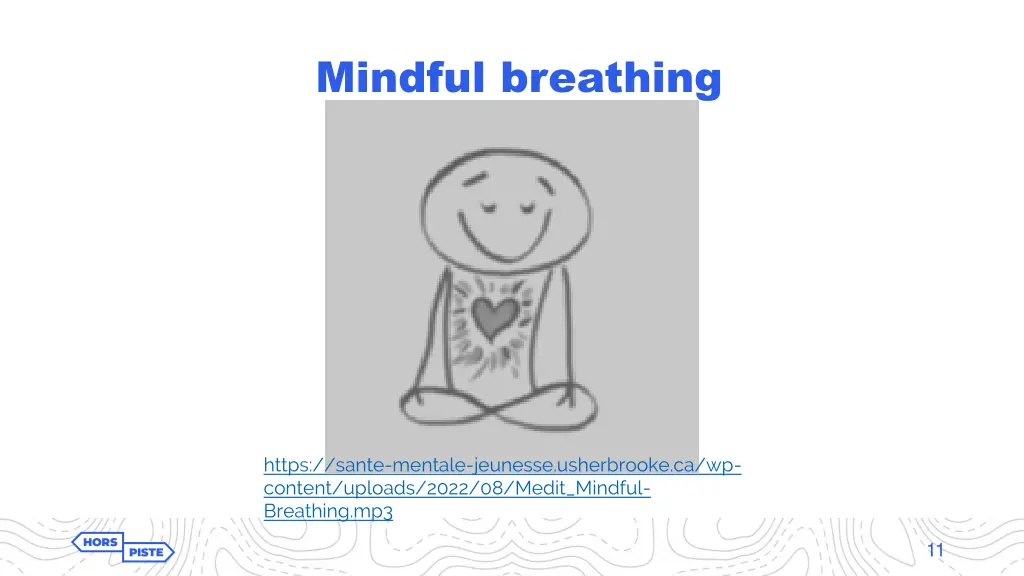 mindful breathing