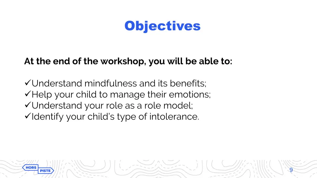 objectives 1