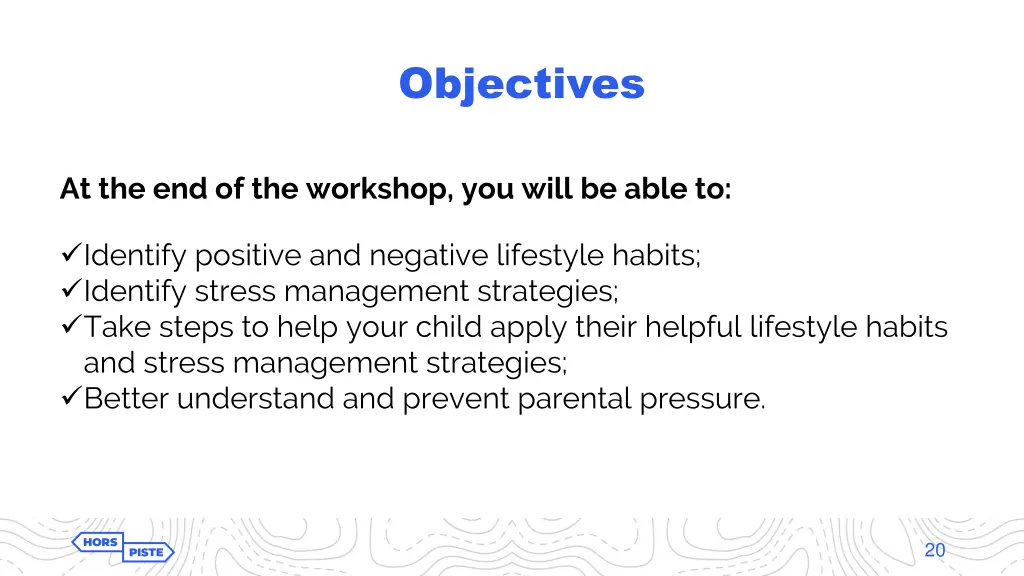 objectives 3