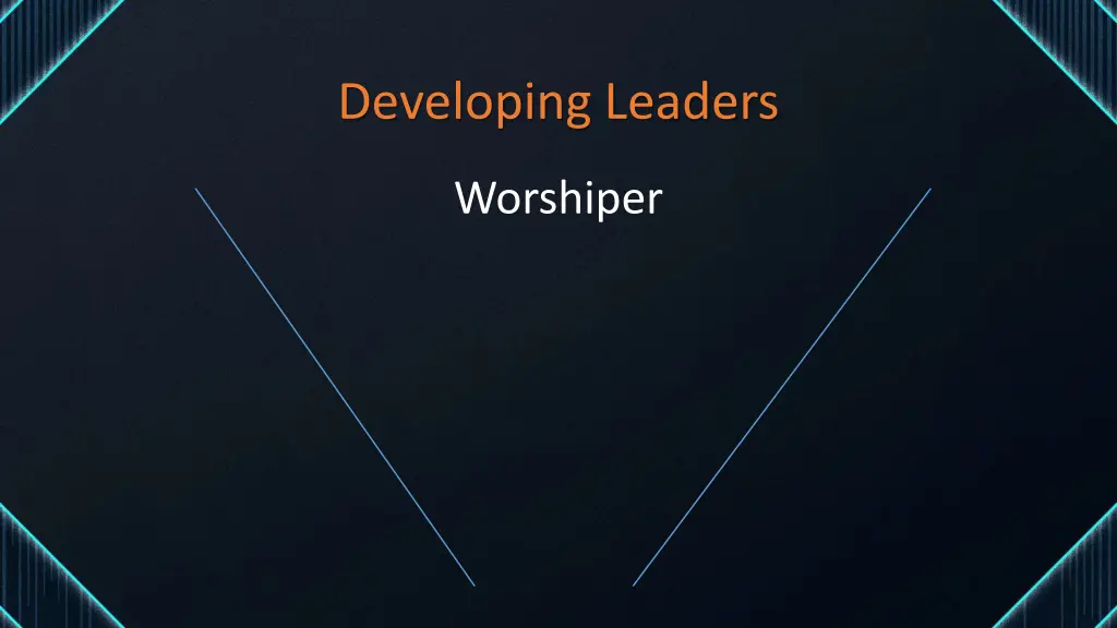 developing leaders 1