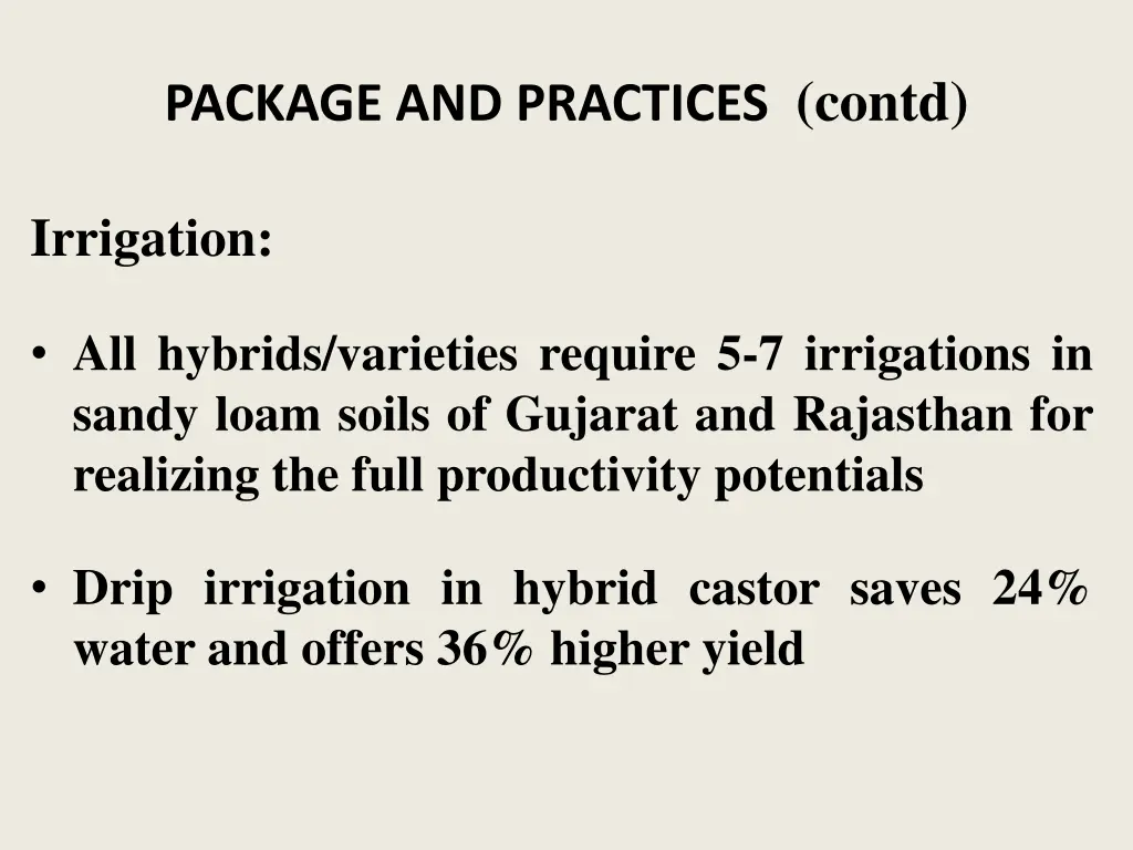 package and practices contd 3