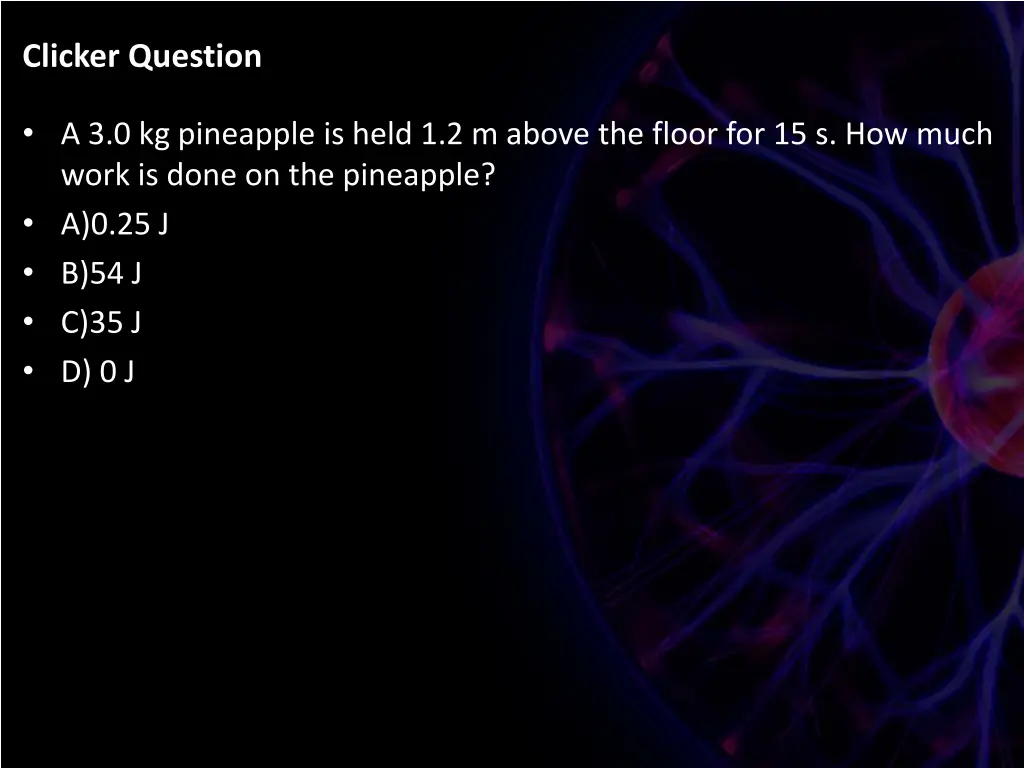 clicker question