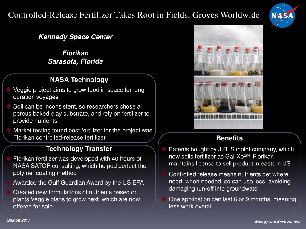 controlled release fertilizer takes root