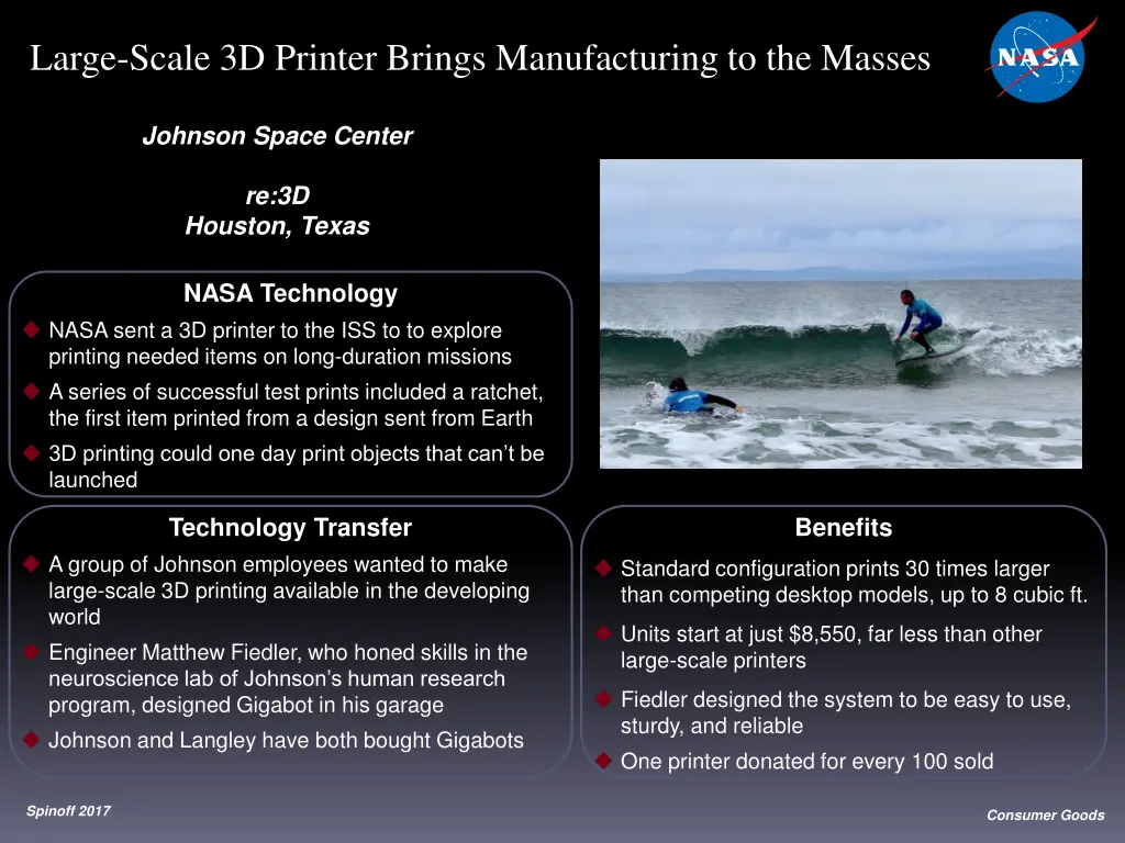 large scale 3d printer brings manufacturing