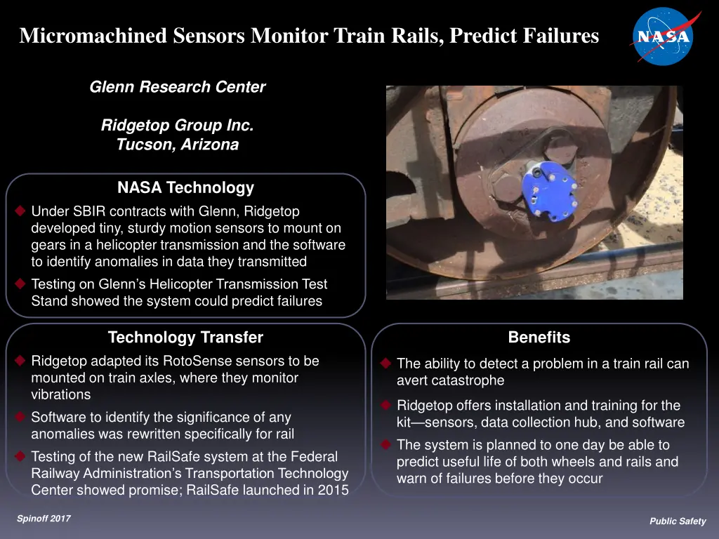 micromachined sensors monitor train rails predict