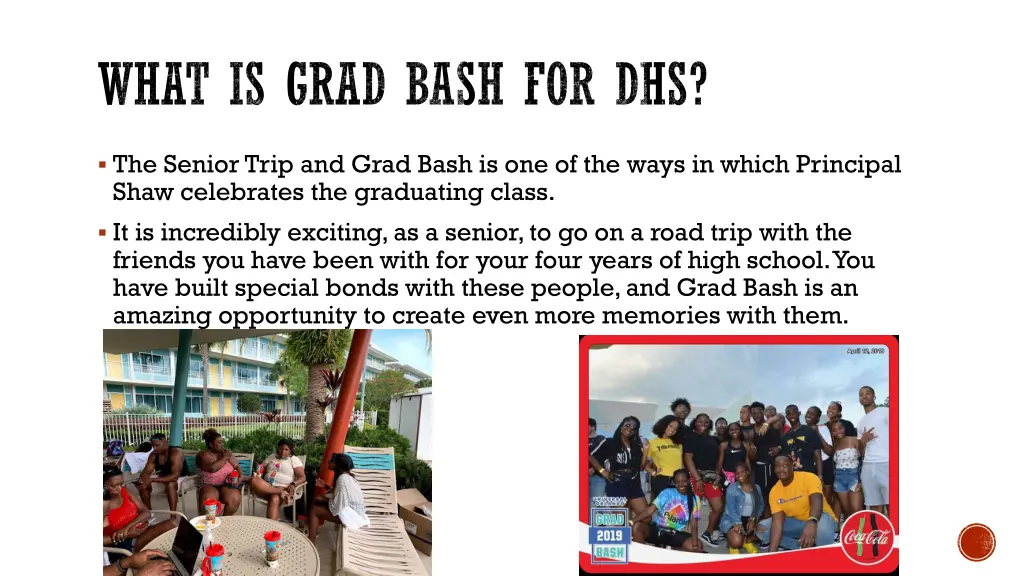 what is grad bash for dhs