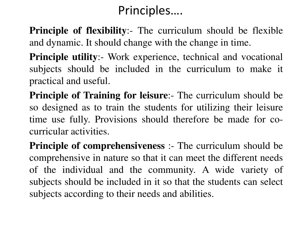 principles 1