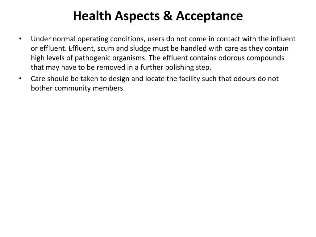 health aspects acceptance 1