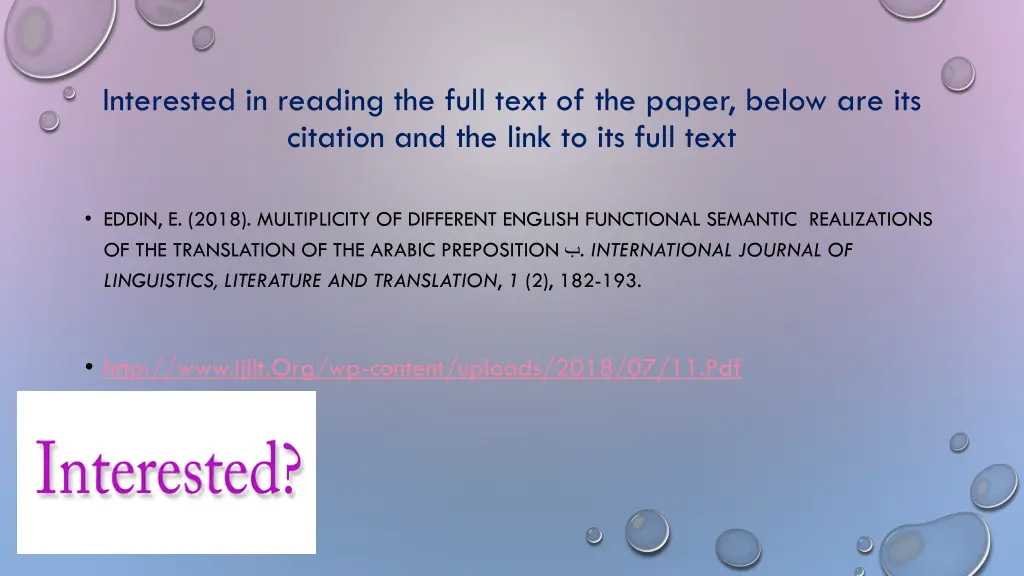 interested in reading the full text of the paper