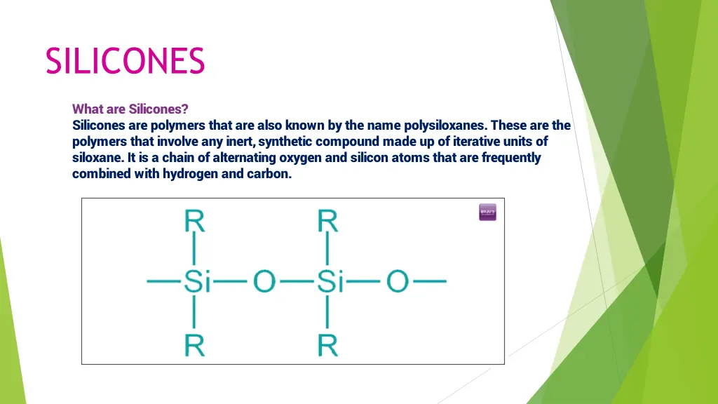 silicones