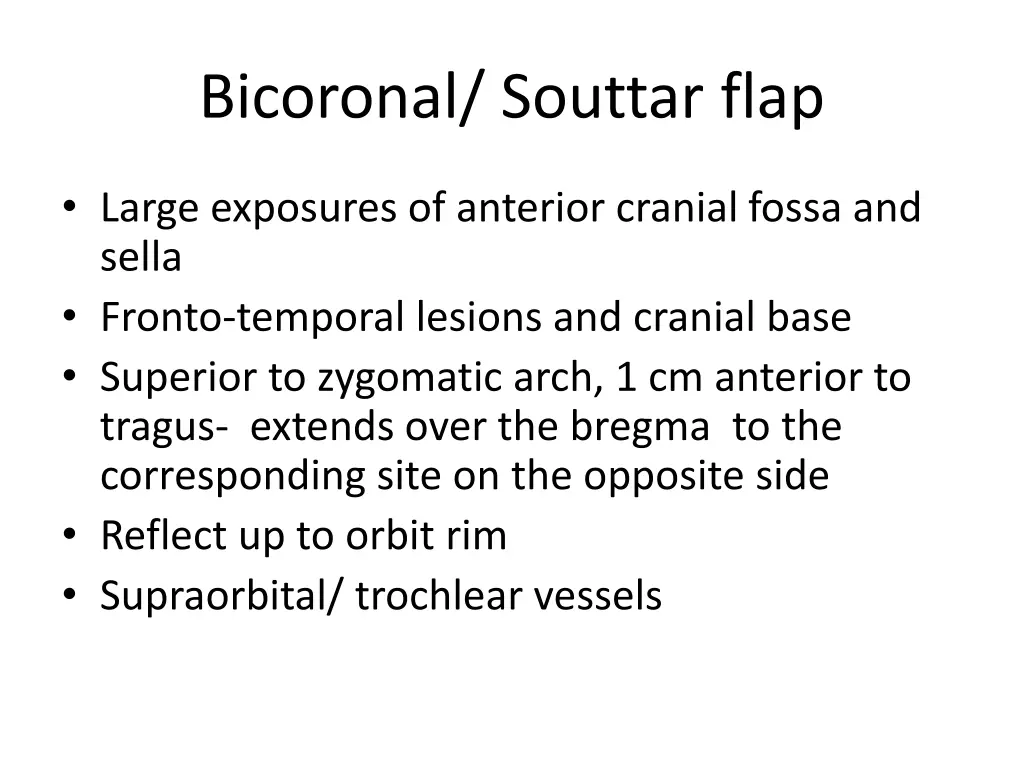 bicoronal souttar flap