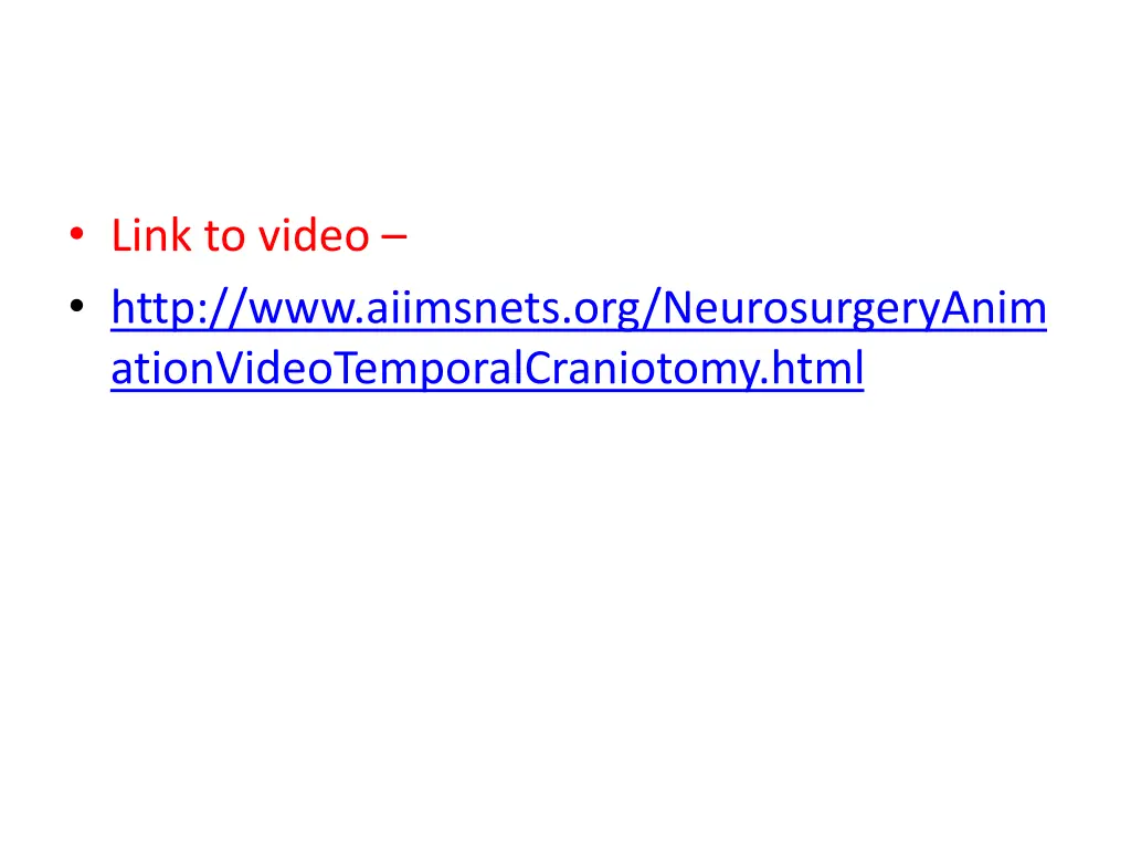 link to video http www aiimsnets