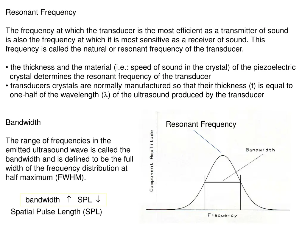 resonant frequency