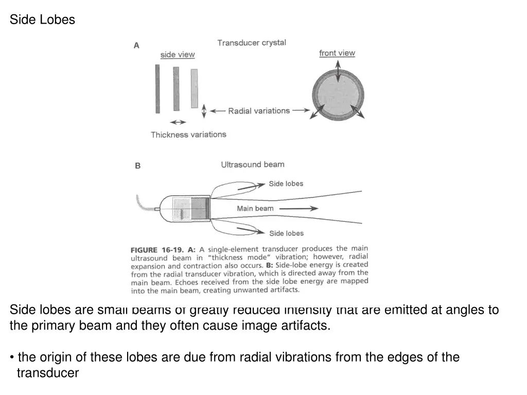 side lobes