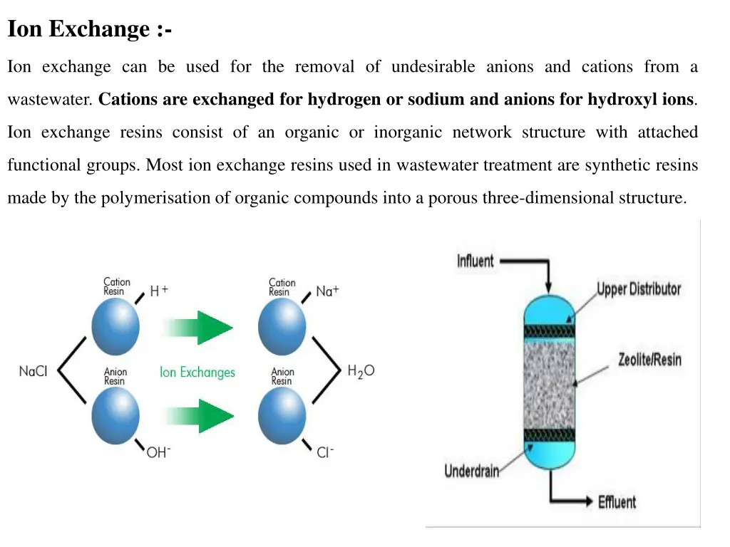 ion exchange