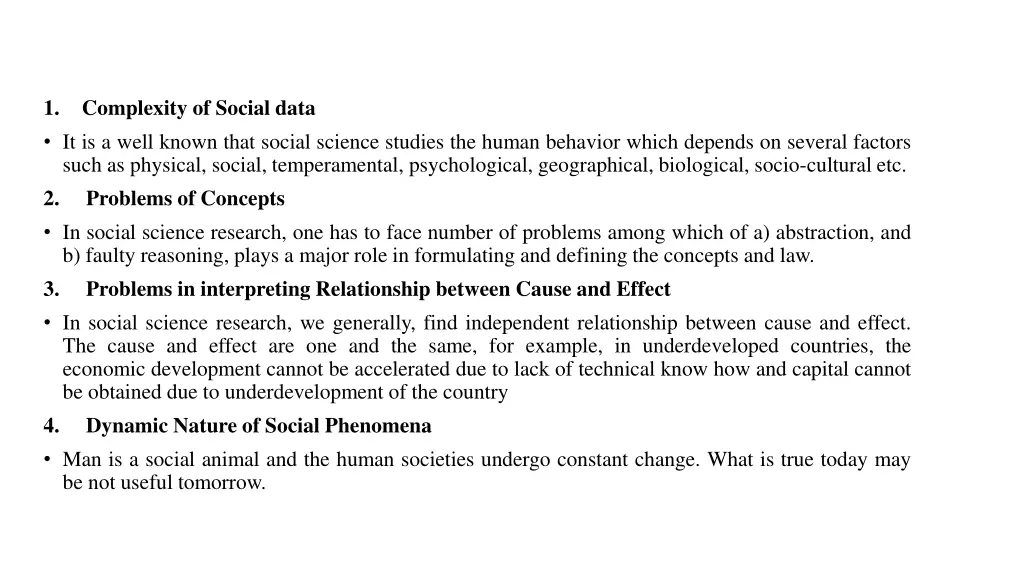 1 it is a well known that social science studies