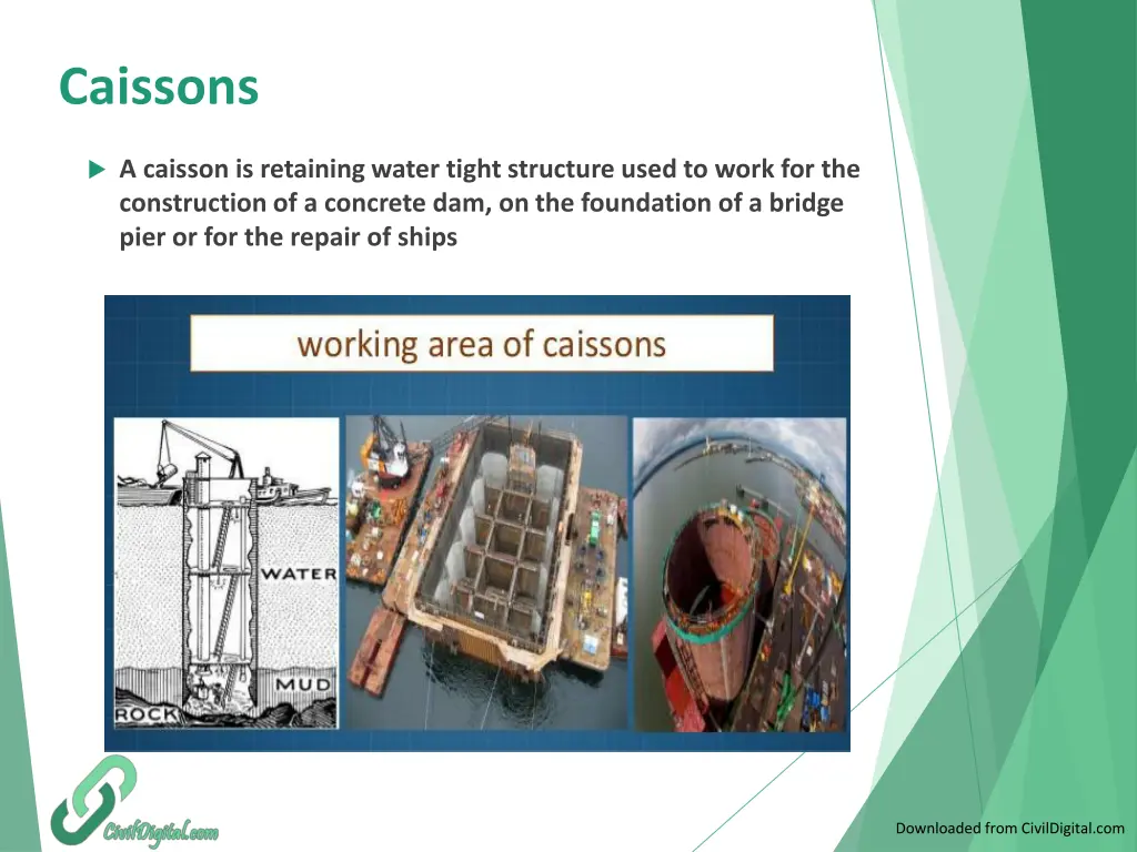 caissons