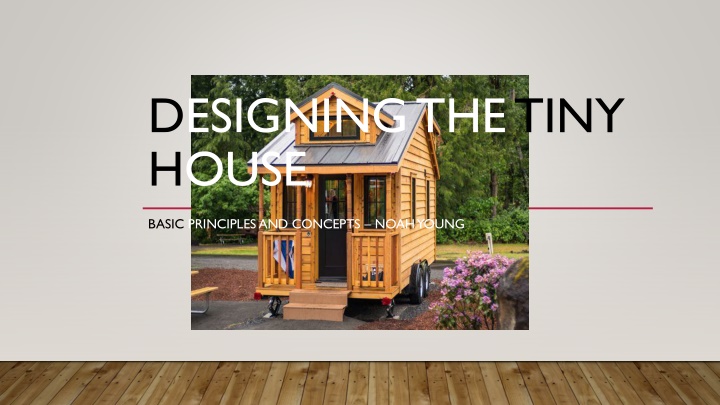 designingthe tiny house