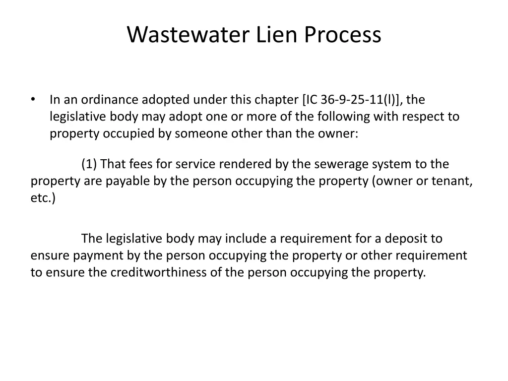 wastewater lien process 3