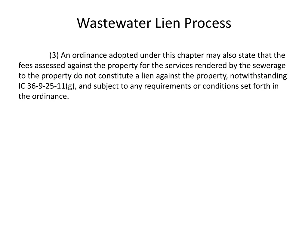 wastewater lien process 5