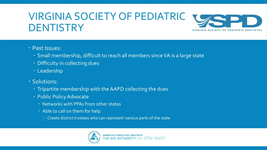 virginia society of pediatric dentistry