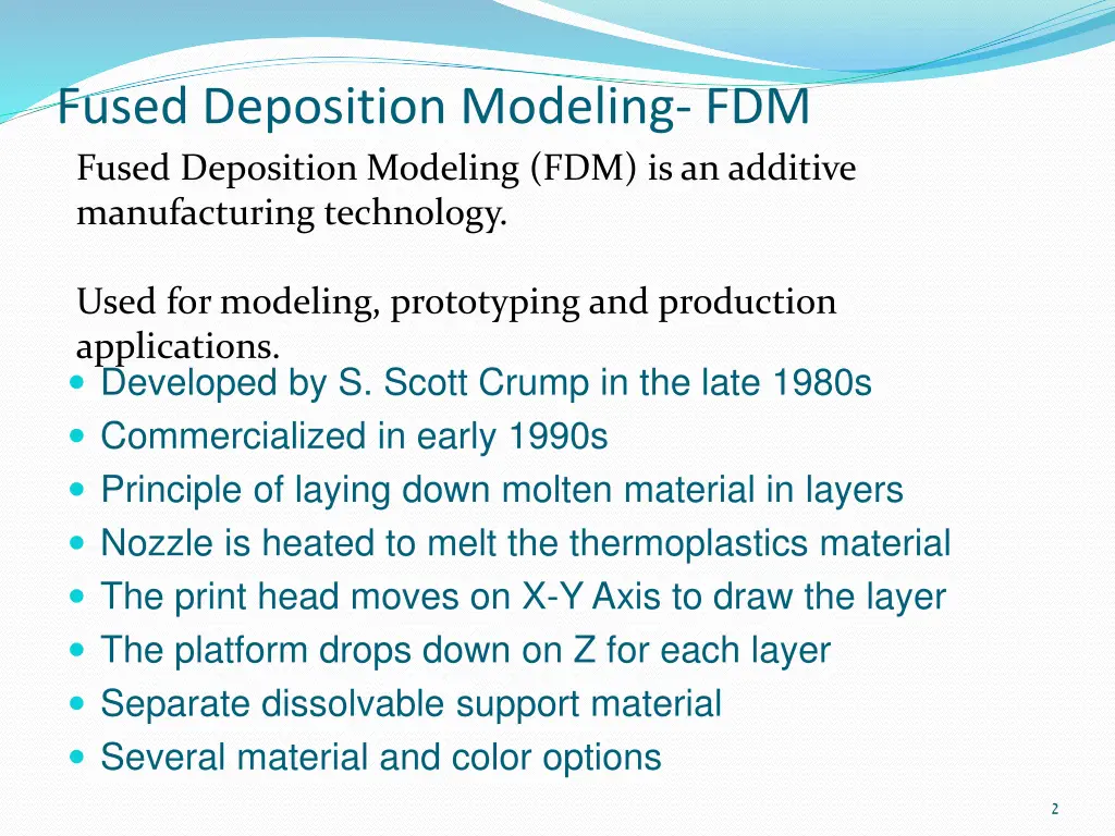 fused deposition modeling fdm fused deposition