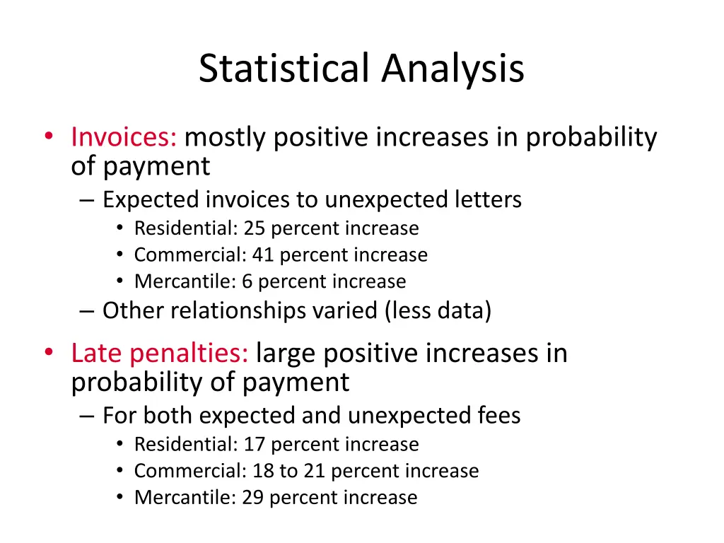 statistical analysis 2