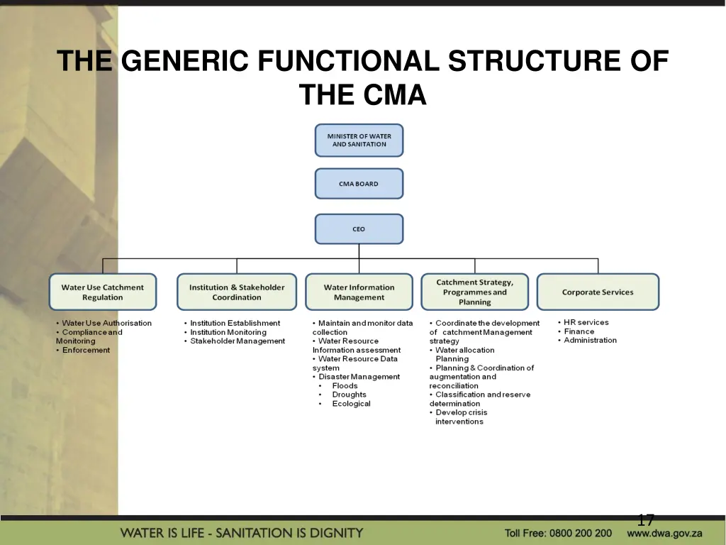 the generic functional structure of the cma