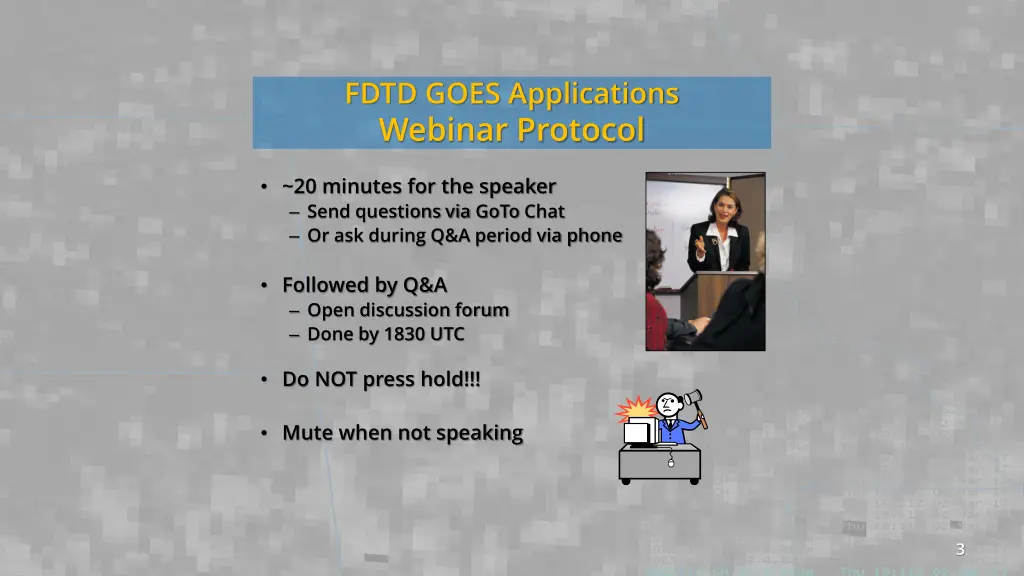 fdtd goes applications webinar protocol