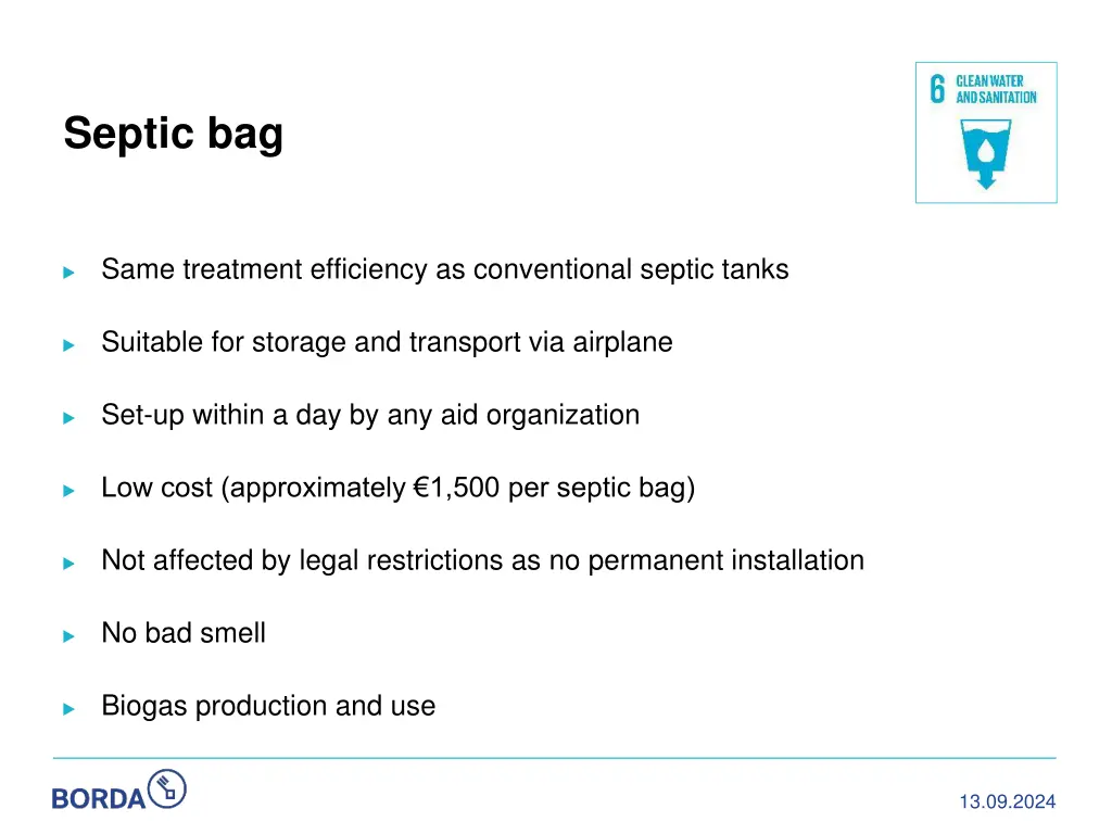 septic bag 1