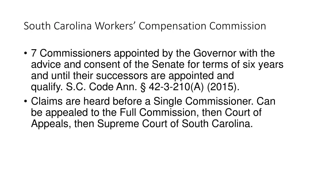 south carolina workers compensation commission 1