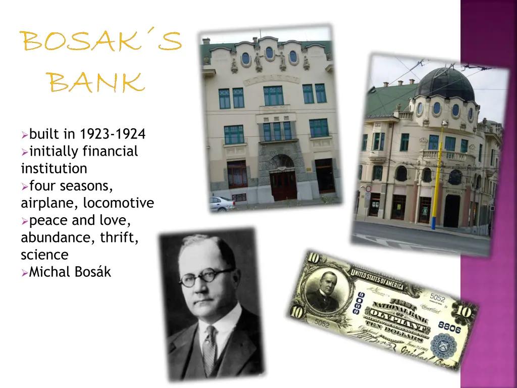 bosak s bank