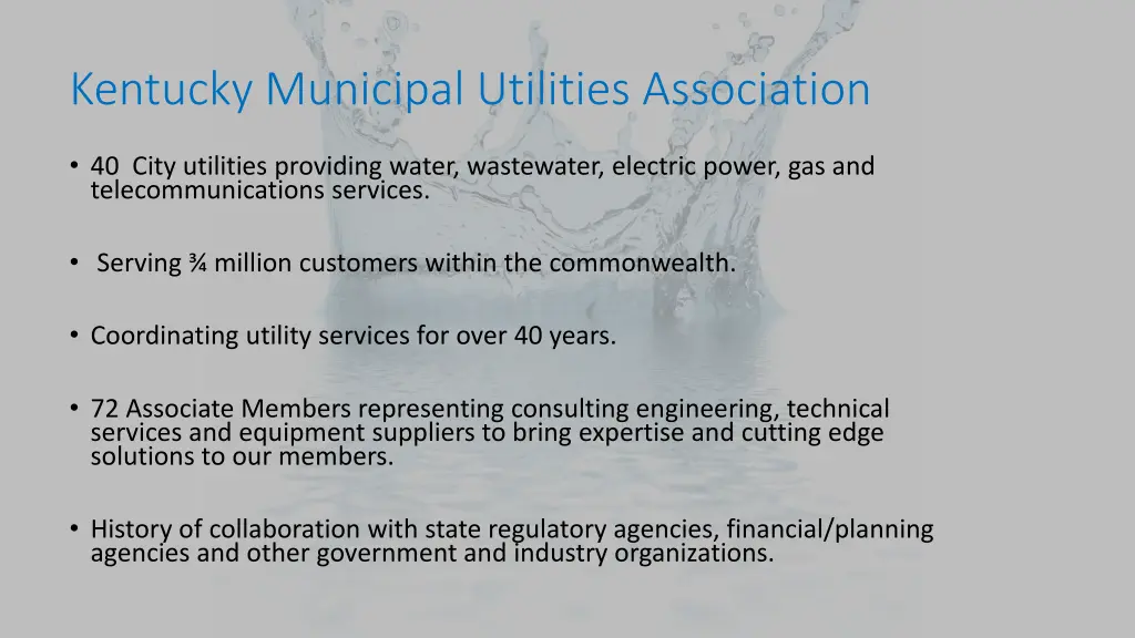 kentucky municipal utilities association