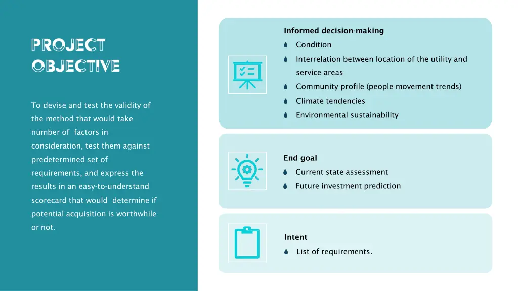 informed decision making