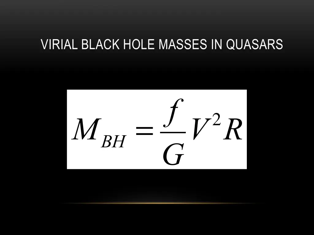 virial black hole masses in quasars