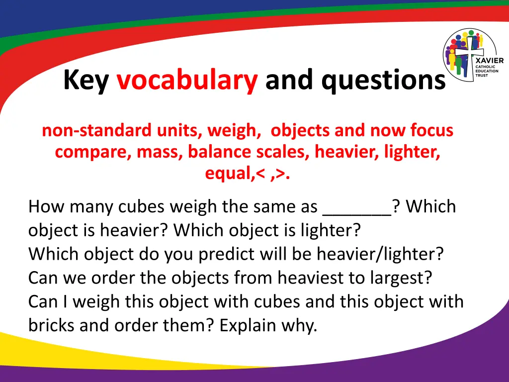 key vocabulary and questions 2