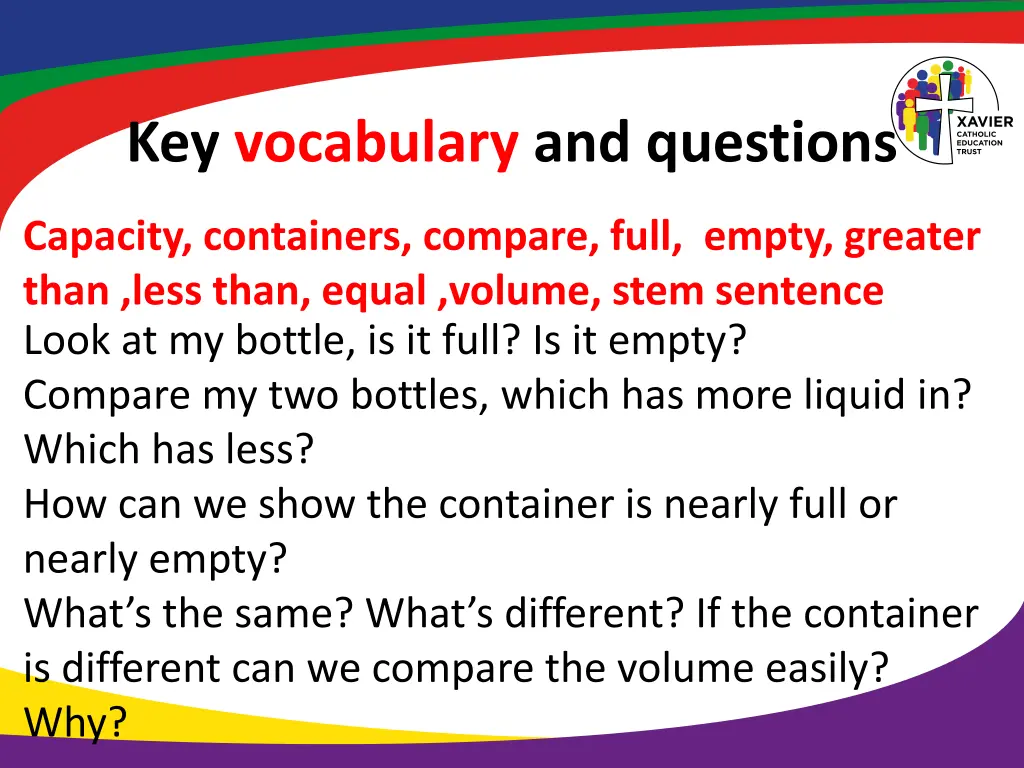 key vocabulary and questions 3