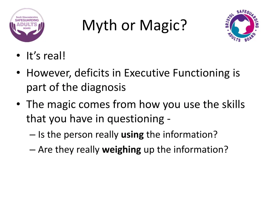 myth or magic