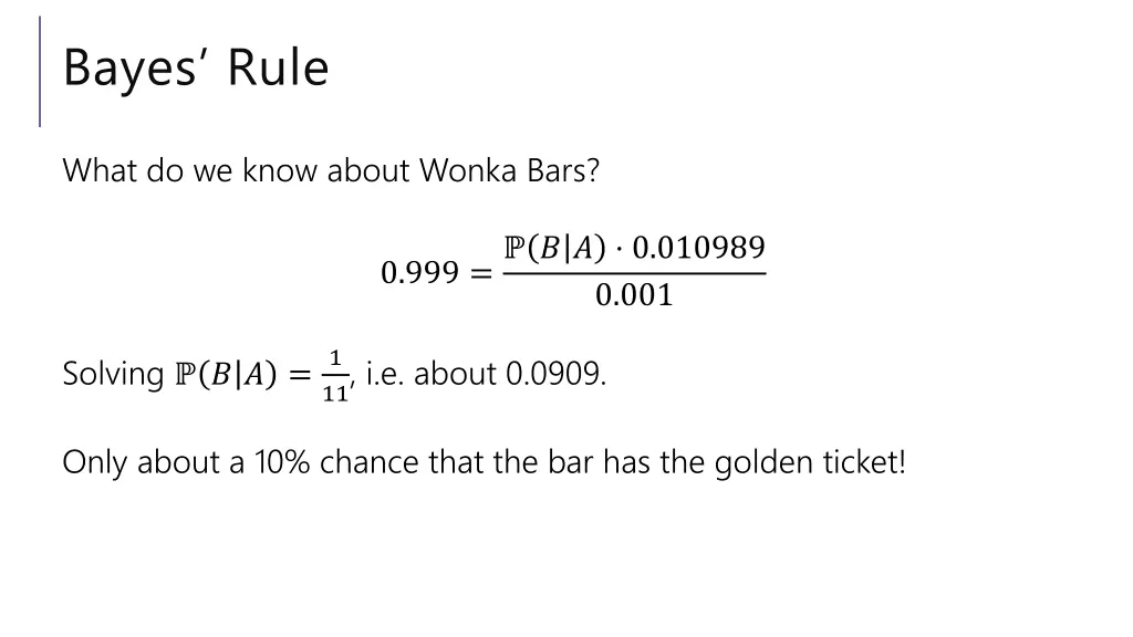 bayes rule 2