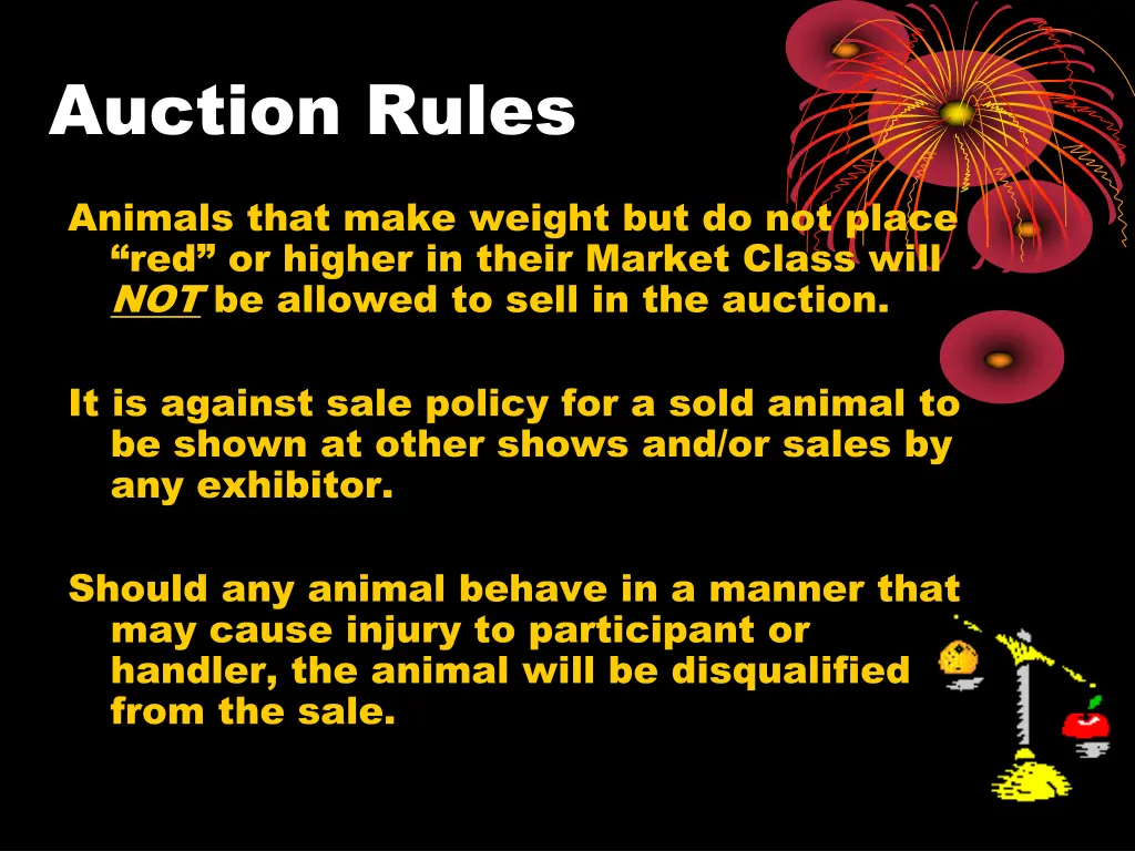 auction rules