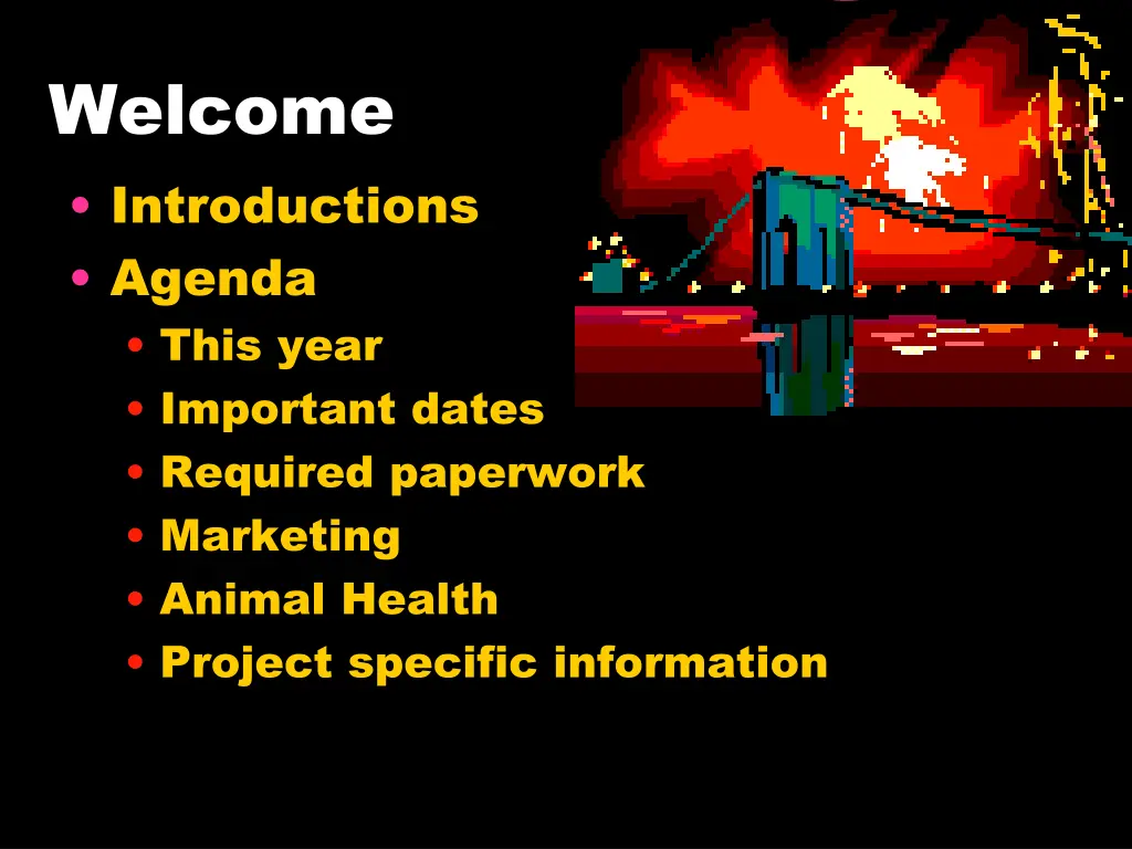 welcome introductions agenda this year important