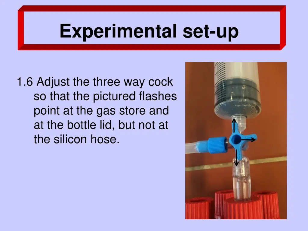 experimental set up 3